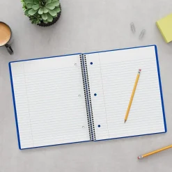 Staples Premium 3-Subject Notebook, 8.5