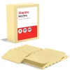 Outlet Recycled Notes, 3" x 5", Sunshine Collection, 100 Sheet/Pad, 12 Pads/Pack (S-35YR12/52571) Sticky Notes