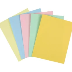 Clearance Recycled Pastel Multipurpose Paper, 20 lbs., 11" x 17", Assorted, 250/Pack (073150) Multipurpose Paper