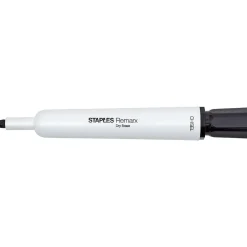 Staples Remarx Dry Erase Markers, Chisel Point, Black, 4/Pack (29210) Sale