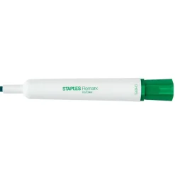 Staples Remarx Dry Erase Markers, Broad Point, Green, 12/Pack (18889) Discount