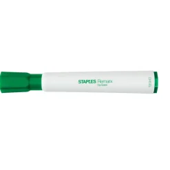Staples Remarx Dry Erase Markers, Broad Point, Green, 12/Pack (18889) Discount