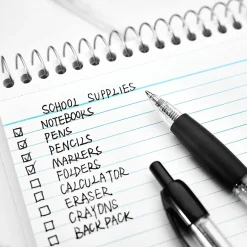 Staples ® Retractable Ballpoint Pens, Medium Point, 1.0mm, Black Ink, Dozen (50793-CC) Sale