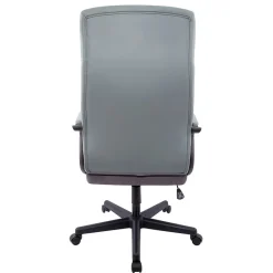 Sale ® Rutherford Ergonomic Faux Leather Swivel Executive Chair, (58677V) Ergonomic Chairs
