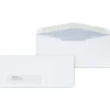 Staples Security Tinted #10 Window Envelopes, 4 1/8" x 9 1/2", White Wove, 500/Box (ST50152-CC)* Security Tinted