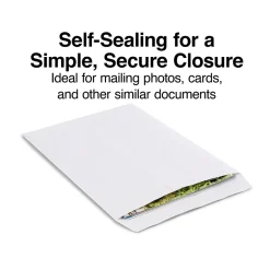 Staples Self Seal Catalog Envelopes, 9"L x 12"H, White, 100/Box (19295VP)* Business