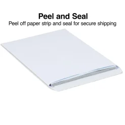 Staples Self Seal Catalog Envelopes, 10"L x 13"H, White, 100/Box (21571)* Catalog