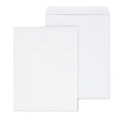 Staples Self Seal Catalog Envelopes, 12" x 15.5", White, 100/Box (609123/73142)* Catalog