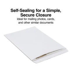 Staples Self Seal Catalog Envelopes, 12" x 15.5", White, 100/Box (609123/73142)* Catalog