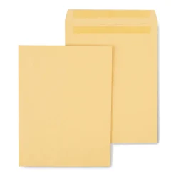 Staples Self Seal Kraft Catalog Envelopes, 10"L x 13"H, Brown, 100/Box (534818/19022)* Catalog