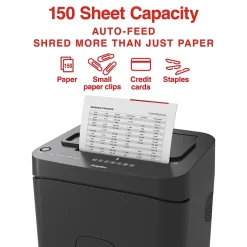 Staples 150-Sheet Micro-Cut Multi-Media Shredder (ST62157)* Shredders & Accessories