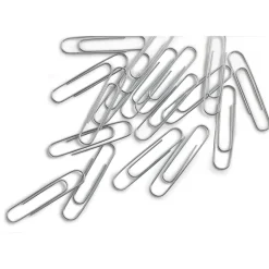 Staples Smooth Jumbo Paper Clips, Silver, 1000 Clips/Pack, 10/Pack(A7026605/72578) Sale