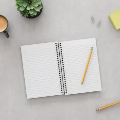 Staples ® Spine Guard 1-Subject Subject Notebooks, 8.5" x 11", College Ruled, 100 Sheets, Assorted (36932-CC/08004) Best