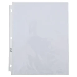 Staples Standard Weight Sheet Protectors, Clear, 25/Box (10523-US) New