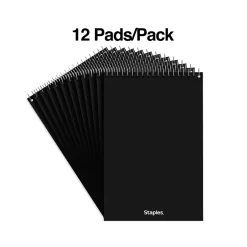 Staples Steno Pad, 6