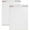 Online Stickies Easel Pad, 25" x 30", 30 Sheets/Pad, 2 Pads/Pack (23447) Easel Paper Pads