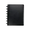 Staples 1-Subject Customizable Notebook, 6.75" x 8.75", Narrow Ruled, 60 Sheets, Black (20000) New