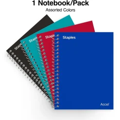 Staples ® 1-Subject Professional Notebooks, 4.5