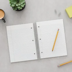 Staples ® 5-Subject Subject Notebooks, 8.5