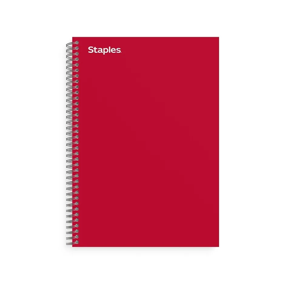 Staples ® 3-Subject Subject Notebooks, College Ruled, 150 Sheets, Assorted (83360) Best