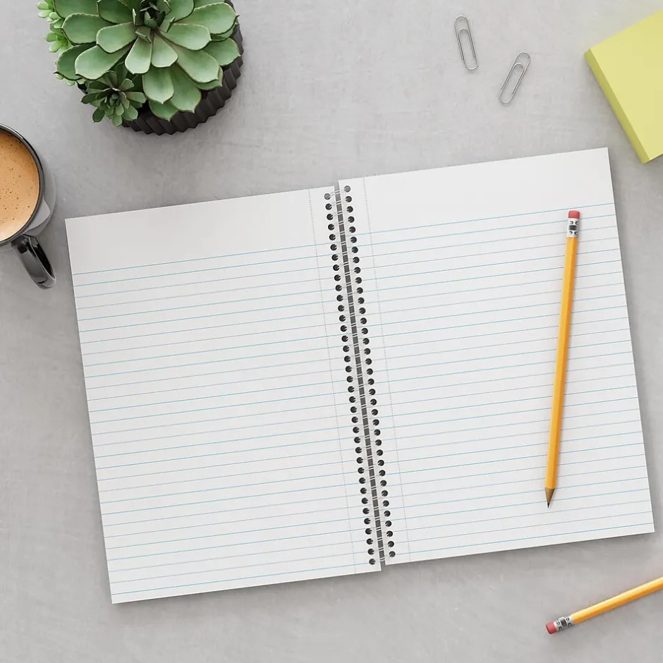 Staples ® 1-Subject Subject Notebooks, 5" x 7", College Ruled, 100 Sheets, Assorted (83357) Discount