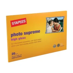 Outlet Supreme Glossy Photo Paper, 13" x 19", 20/Pack (19901-CC) Photo Paper