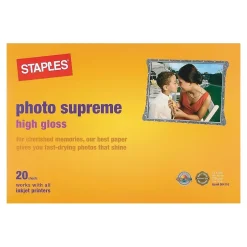 Outlet Supreme Glossy Photo Paper, 13" x 19", 20/Pack (19901-CC) Photo Paper
