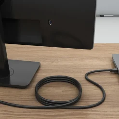 Ethernet Cables<Staples TECH 50 ft. Cat-6 Ethernet Cable, Male to Male, Black, 10/Pack (ST62459)