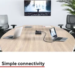 Ethernet Cables<Staples TECH 6 ft. Display Port to Display Port Audio/Video Cable, Male to Male, Black (ST62469)