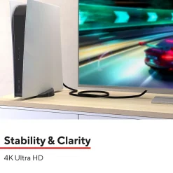 Hdmi Cables<Staples TECH 4 ft. HDMI to HDMI Audio/Video Cable, Male to Male, Black, 2/Pack (ST62478)