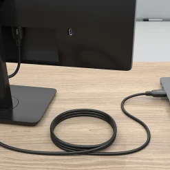 Hdmi Cables<Staples TECH 4 ft. HDMI to HDMI Audio/Video Cable, Male to Male, Black, 2/Pack (ST62478)