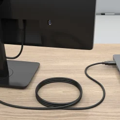 Ethernet Cables<Staples TECH 16 ft. USB-A to USB-B Cable, Male to Male, Black (ST62440)