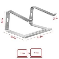 Staples TECH 11.2 x 10.2 Aluminum Laptop Stand, (ST62653)