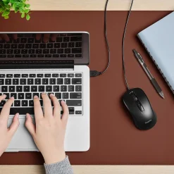 Staples TECH Ambidextrous Optical USB Mouse, Black (ST62598)* Mice