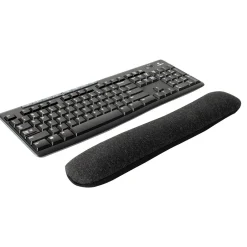 Staples TECH Beaded Non-Skid Wrist Rest, Black/Gray (23943)* Ergonomic Wrist Rests