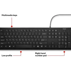 Staples TECH Keyboard, Black (ST62600)* Ergonomic Keyboards