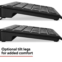 Staples TECH Keyboard, Black (ST62600)* Ergonomic Keyboards