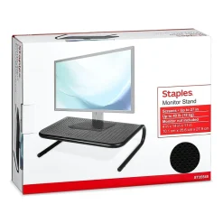 Staples TECH Monitor Stand, Up to 27