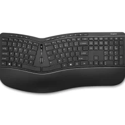 Staples TECH Wireless Ergonomic Keyboard, Black (ST62603)* Ergonomic Keyboards