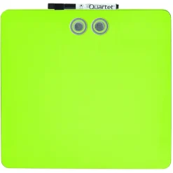 New Tin Square Frameless Dry-Erase Whiteboard, Assorted Colors, 1' x 1' (28225-US) Dry Erase