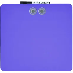 New Tin Square Frameless Dry-Erase Whiteboard, Assorted Colors, 1' x 1' (28225-US) Dry Erase