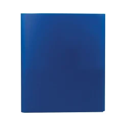 Staples Tri-Fold Folders, Dark Blue, 5/Pack (23305) Hot