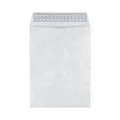 Staples Tyvek EasyClose Catalog Envelopes, 9"L x 12"H, White, 100/Box (SPL17153)* Catalog