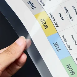 Staples Wall-Mountable Heavyweight Sheet Protector, 8.5" x 11", Diamond Clear, 10/Pack (15945) Outlet