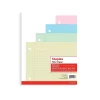 Staples Wide Ruled Filler Paper, 8" x 10.5", Assorted Colors, 100 Sheets/Pack (TR41637) Hot