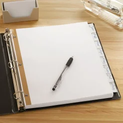 Staples Write-On Dividers, 5-Tab, Assorted Colors (13512/23180) Sale