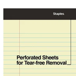 Staples Writing Pad, 8.5