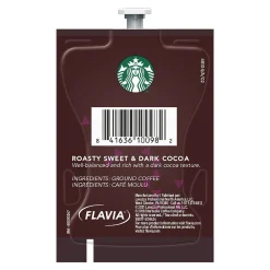 Keurig K-Cups<Starbucks Caffe Verona Coffee Flavia Freshpack, Dark Roast, 80/Carton (MDR01039)