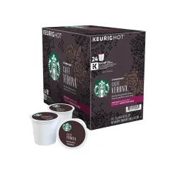 Keurig K-Cups<Starbucks Caffe Verona Coffee Keurig® K-Cup® Pods, Dark Roast, 96/Carton (SBK18998CT)