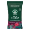 Coffee<Starbucks Caffe Verona Ground Coffee, Dark Roast, 2.5 oz., 18/Box (11018192)